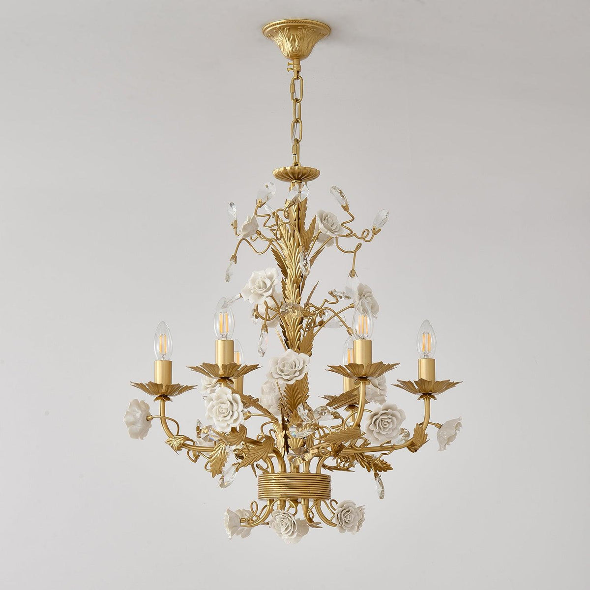 Everwyn Ceramic Chandelier-Moonnatur