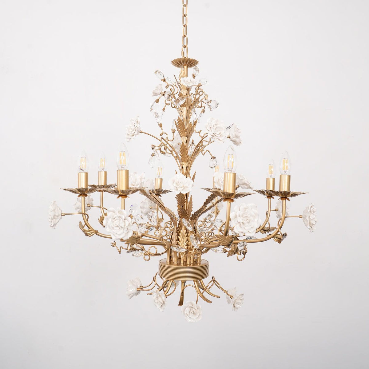 Everwyn Ceramic Chandelier-Moonnatur