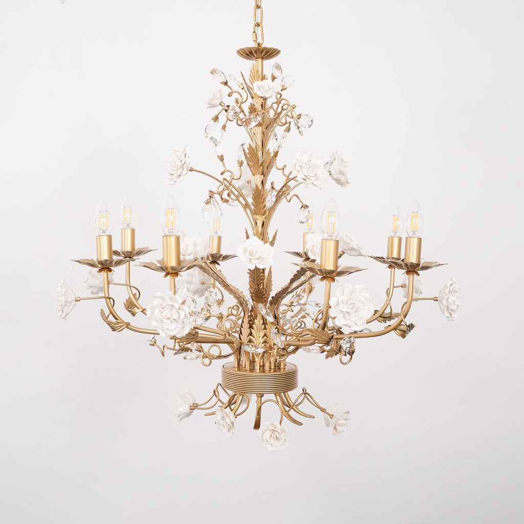 Zelvenlark Ceramic Chandelier-Moonnatur