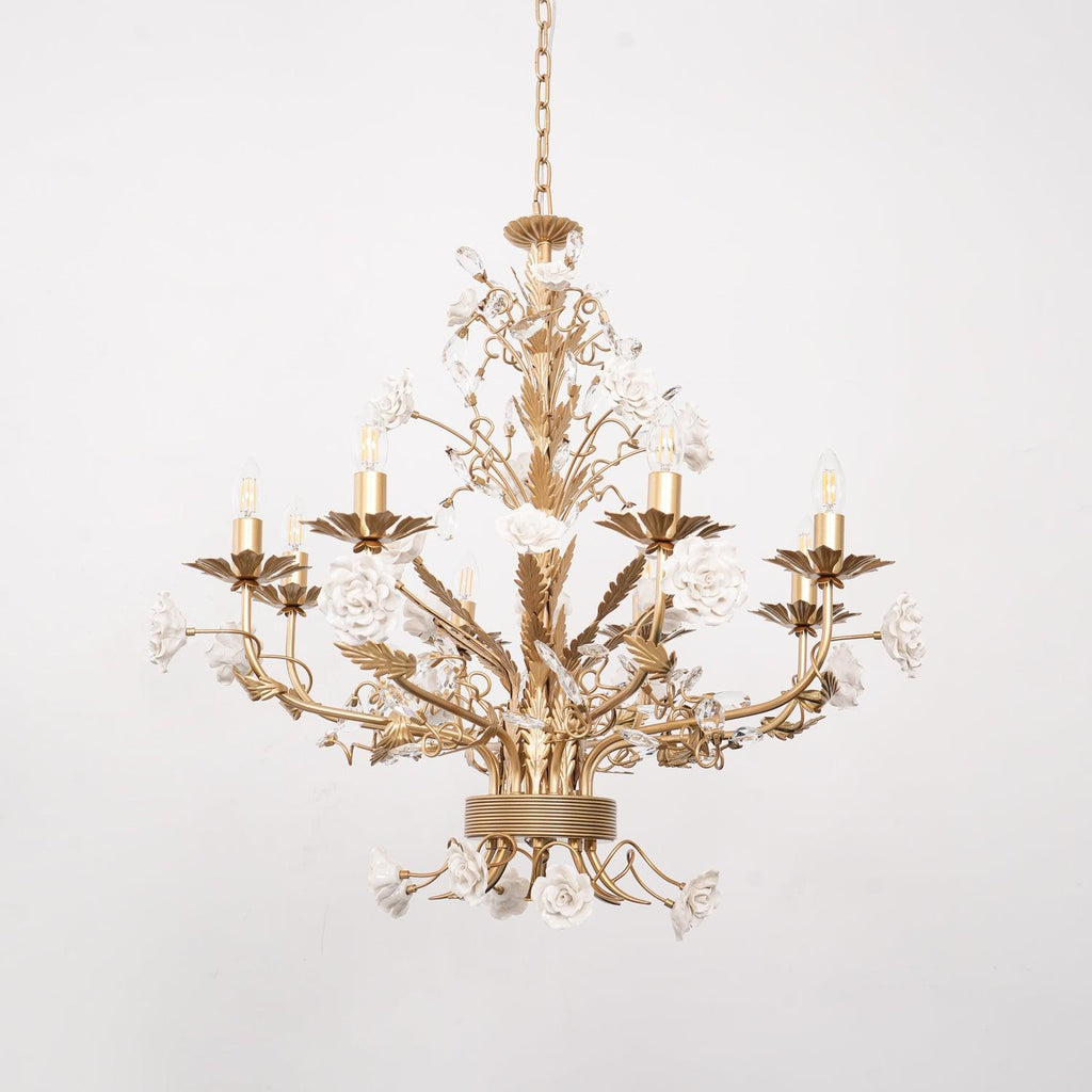 Everwyn Ceramic Chandelier-Moonnatur