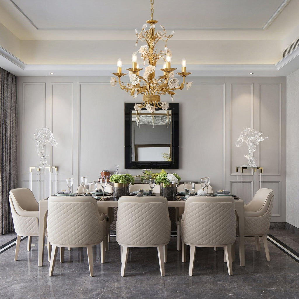 Everwyn Ceramic Chandelier-Moonnatur