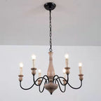 Astereth Wood Chandelier-Moonnatur