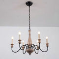 Astereth Wood Chandelier-Moonnatur