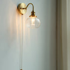Lindelara Glass Wall Light-Moonnatur
