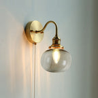 Lindelara Glass Wall Light-Moonnatur