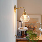 Lindelara Glass Wall Light-Moonnatur