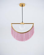 Esolia Fabric Pendant Light-Moonnatur