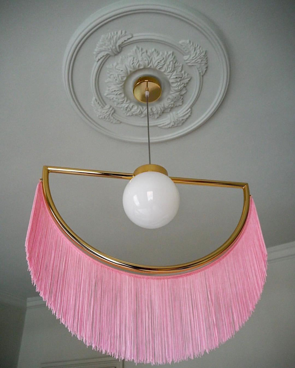 Esolia Fabric Pendant Light-Moonnatur