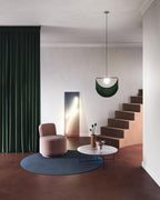 Esolia Fabric Pendant Light-Moonnatur