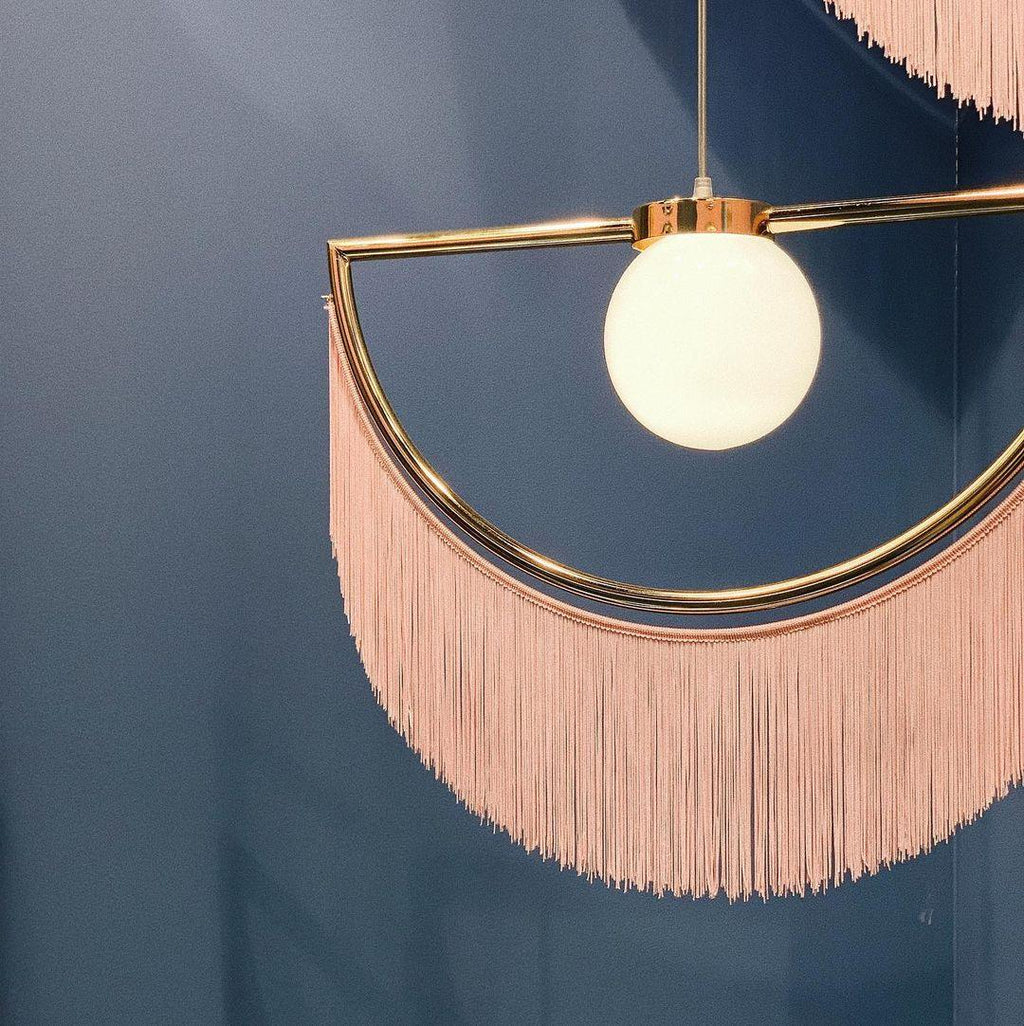 Esolia Fabric Pendant Light-Moonnatur