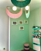 Esolia Fabric Pendant Light-Moonnatur