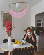 Esolia Fabric Pendant Light-Moonnatur