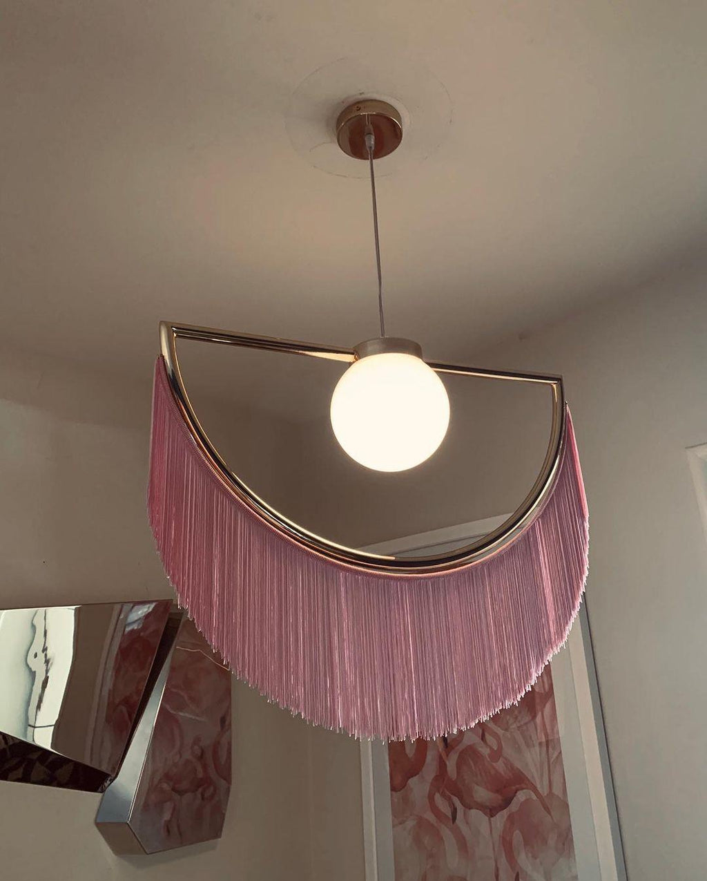 Esolia Fabric Pendant Light-Moonnatur