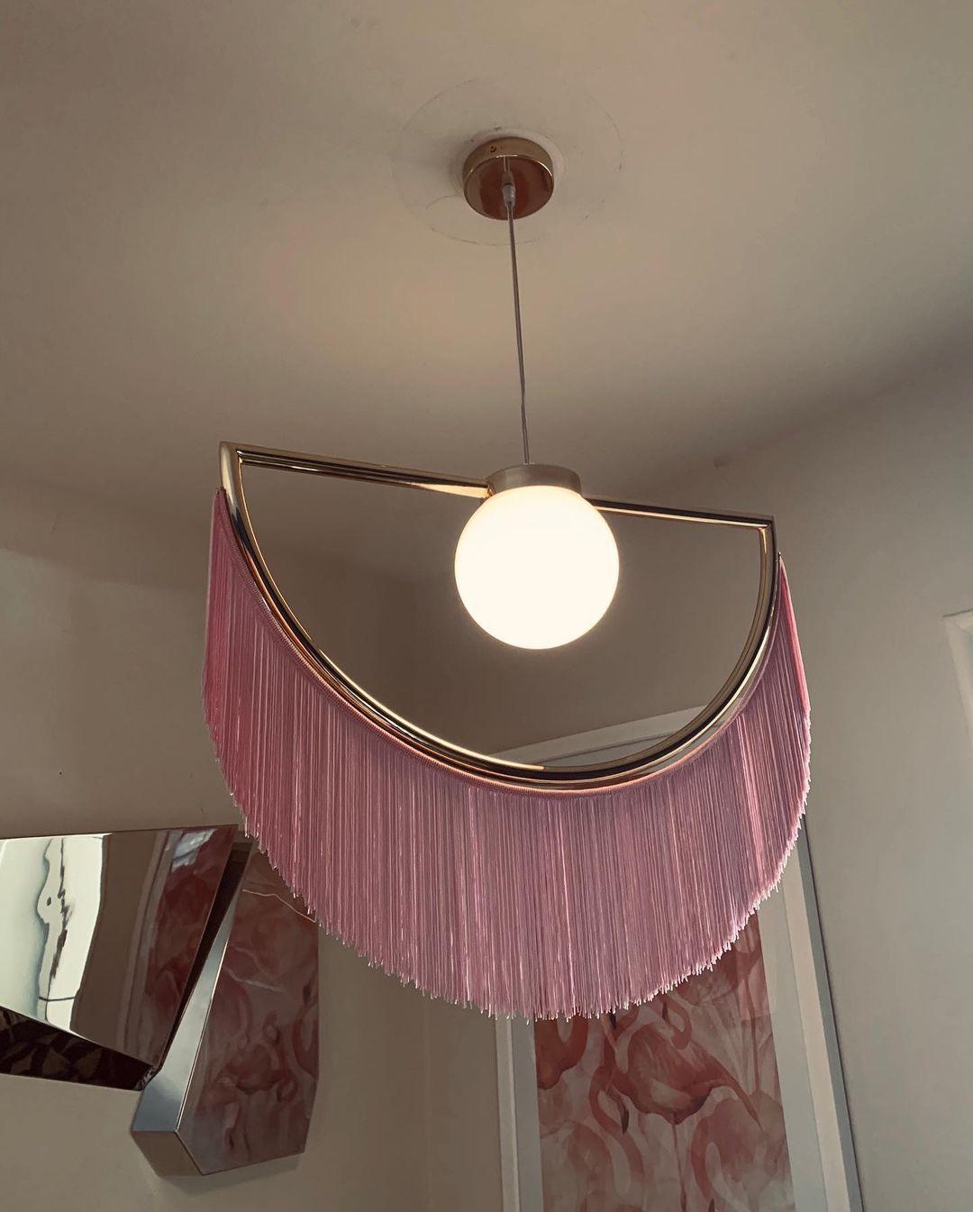 Esolia Fabric Pendant Light-Moonnatur