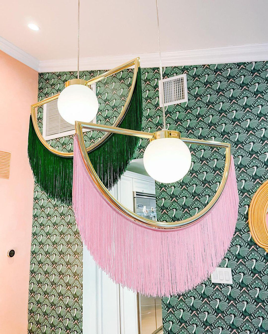 Esolia Fabric Pendant Light-Moonnatur