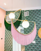 Esolia Fabric Pendant Light-Moonnatur