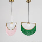 Esolia Fabric Pendant Light-Moonnatur