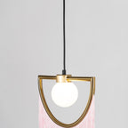 Esolia Fabric Pendant Light-Moonnatur