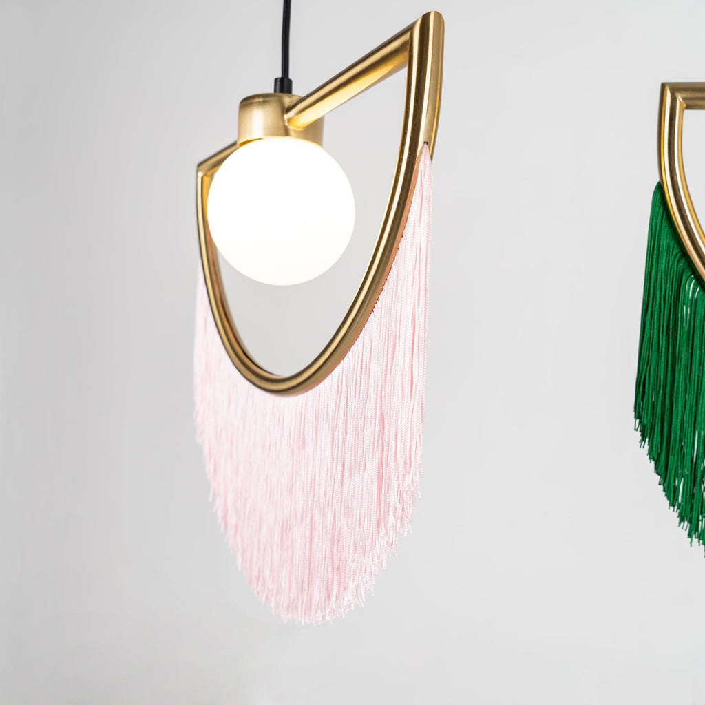 Esolia Fabric Pendant Light-Moonnatur