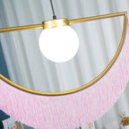 Esolia Fabric Pendant Light-Moonnatur