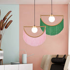 Esolia Fabric Pendant Light-Moonnatur