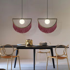 Esolia Fabric Pendant Light-Moonnatur