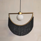 Esolia Fabric Pendant Light-Moonnatur