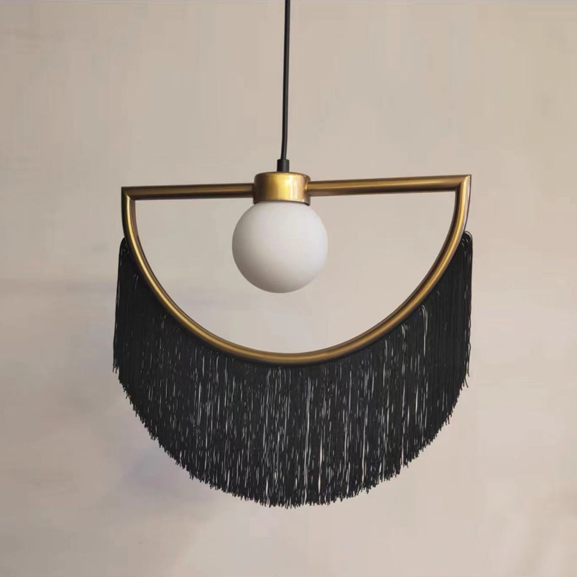 Esolia Fabric Pendant Light-Moonnatur