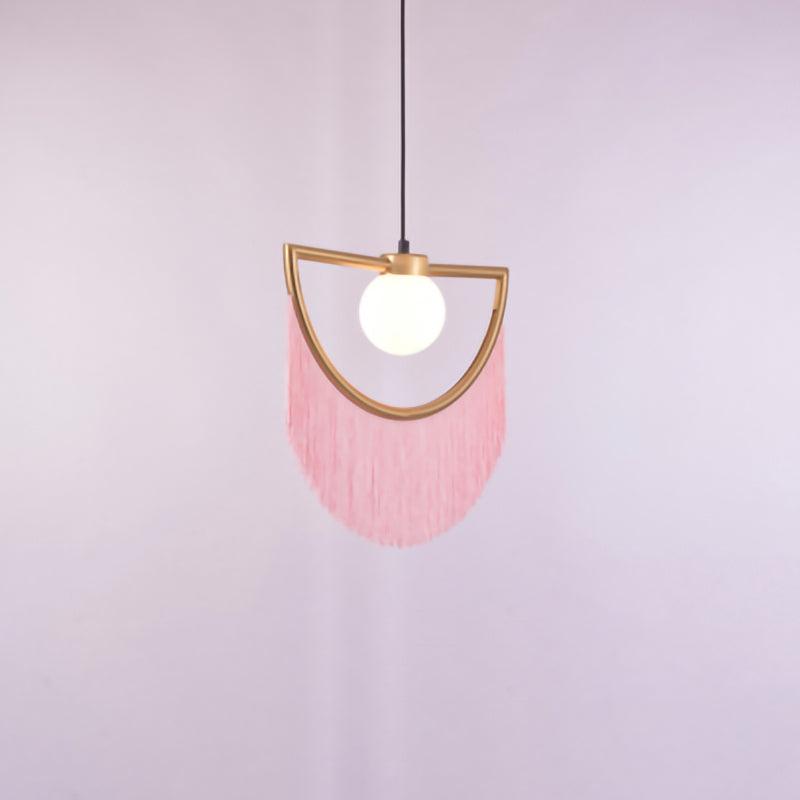 Esolia Fabric Pendant Light-Moonnatur