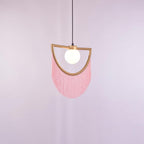 Esolia Fabric Pendant Light-Moonnatur