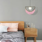 Esolia Fabric Pendant Light-Moonnatur
