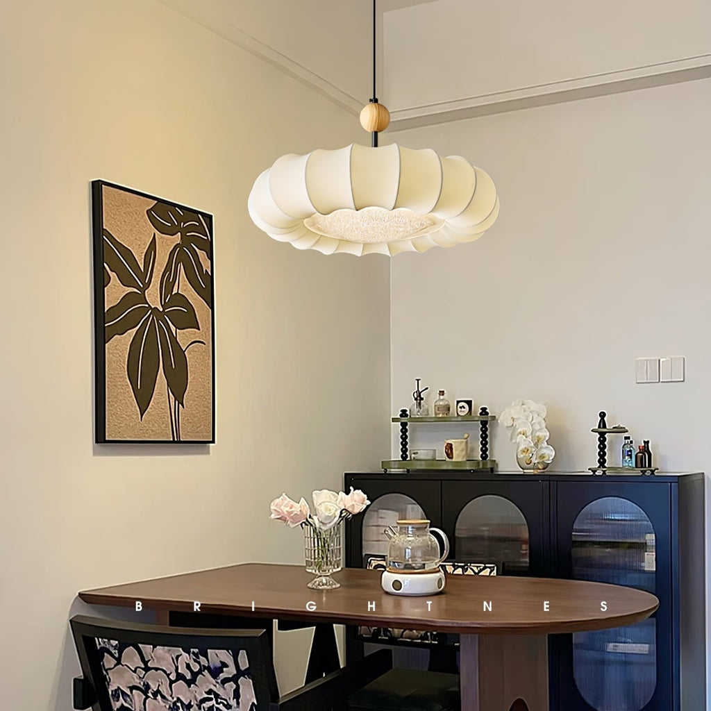 Tardenash Fabric Pendant Light-Moonnatur