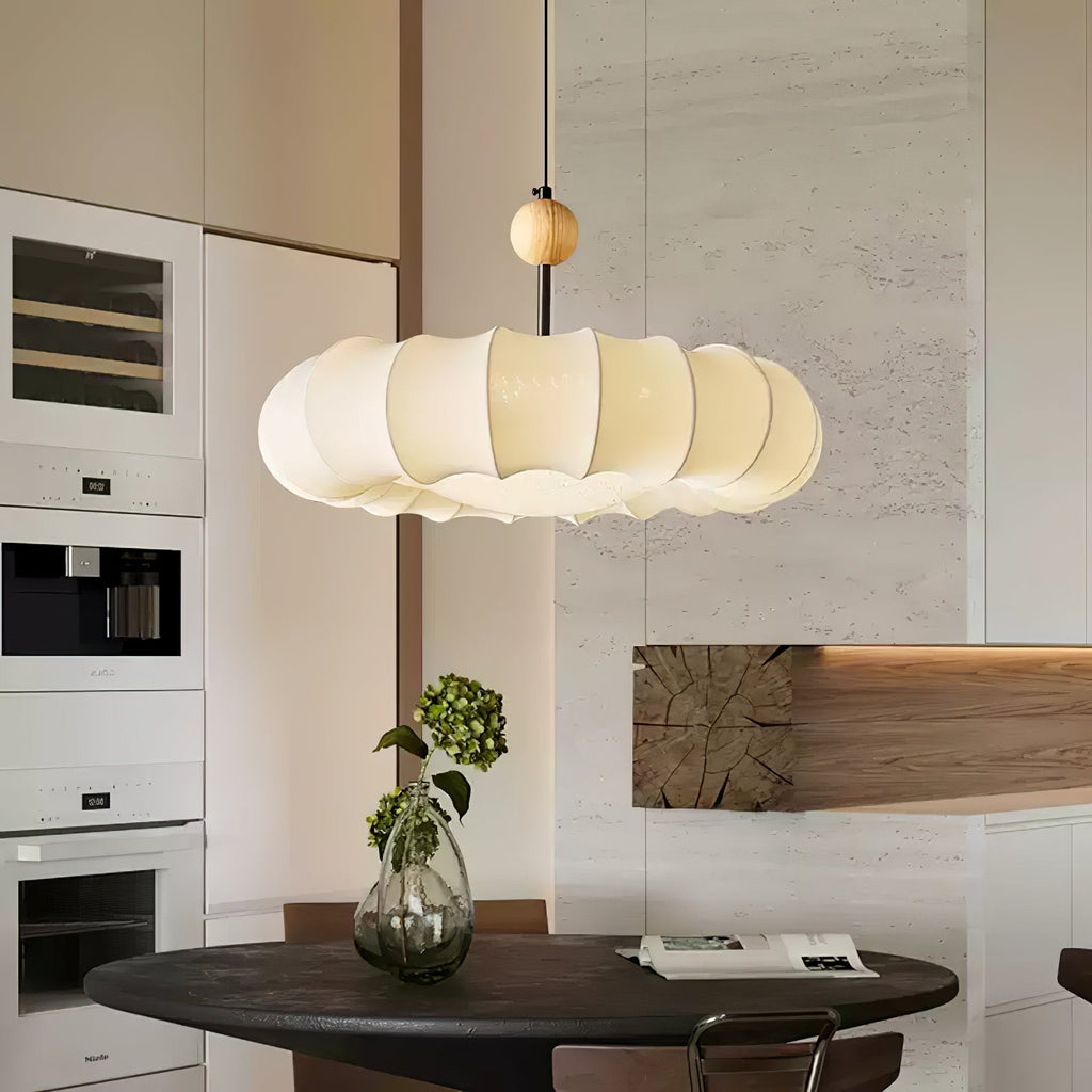 Tardenash Fabric Pendant Light-Moonnatur