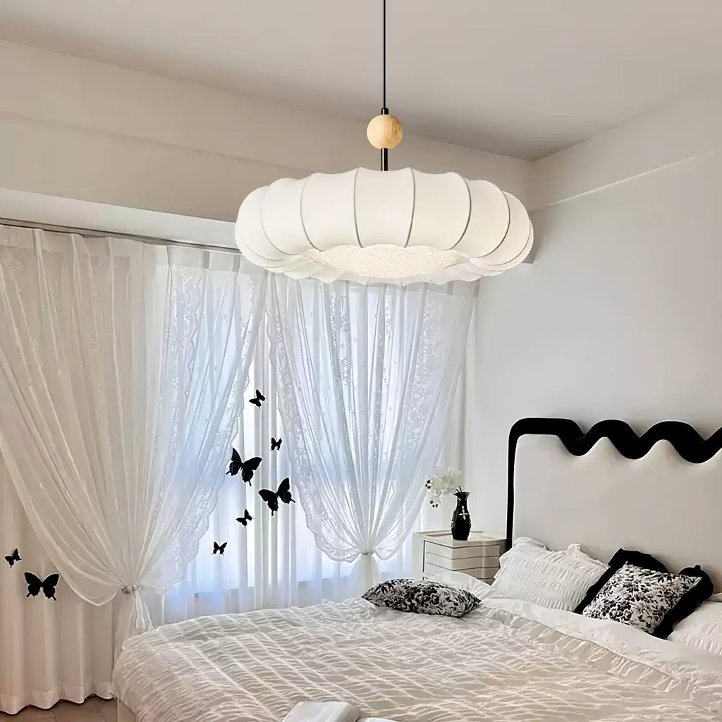Jareniel Fabric Pendant Light-Moonnatur