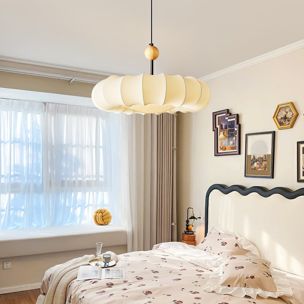 Jareniel Fabric Pendant Light-Moonnatur