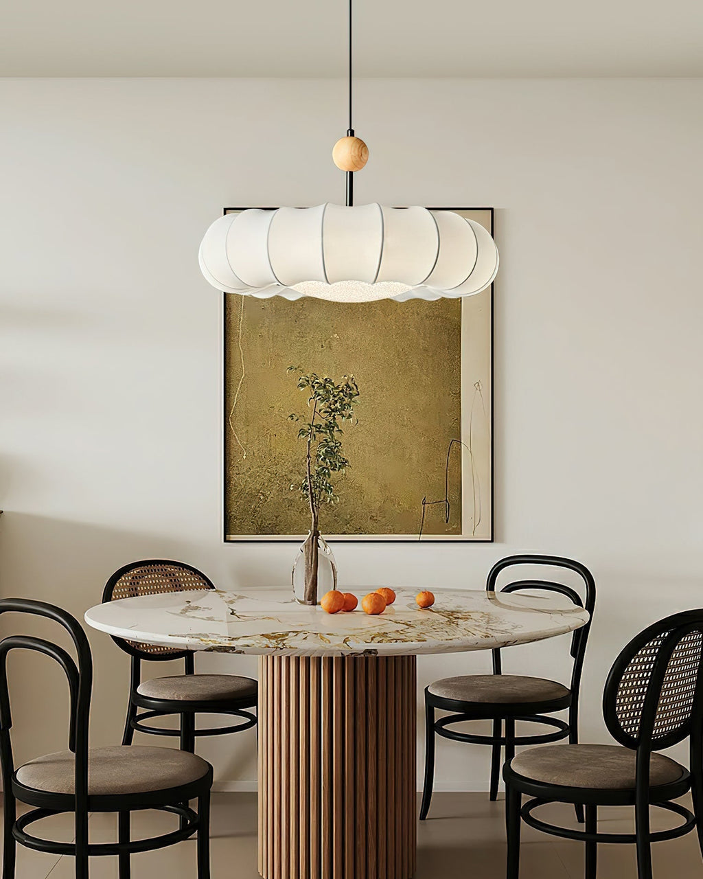 Jareniel Fabric Pendant Light-Moonnatur