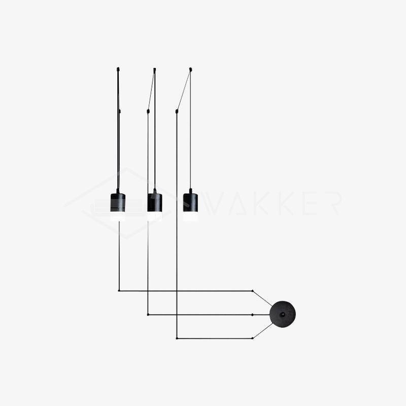 Silvenena Acrylic Pendant Light-Moonnatur