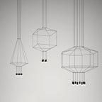 Arlenella Acrylic Pendant Light-Moonnatur