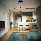 Arlenella Acrylic Pendant Light-Moonnatur