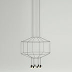 Arlenella Acrylic Pendant Light-Moonnatur