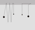 Silvenena Acrylic Pendant Light-Moonnatur