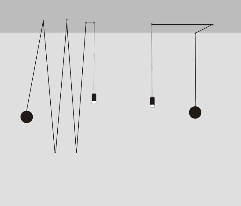 Silvenena Acrylic Pendant Light-Moonnatur