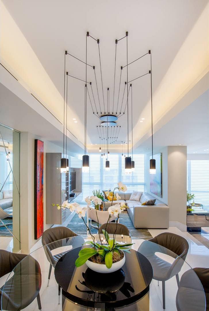 Silvenena Acrylic Pendant Light-Moonnatur