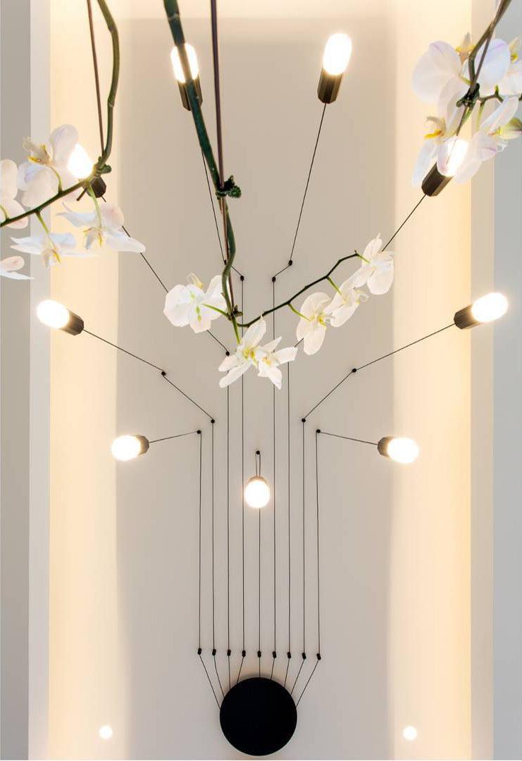 Silvenena Acrylic Pendant Light-Moonnatur