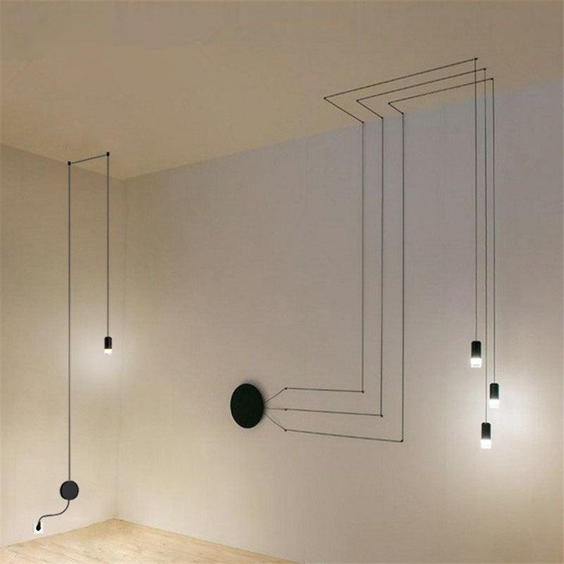 Silvenena Acrylic Pendant Light-Moonnatur