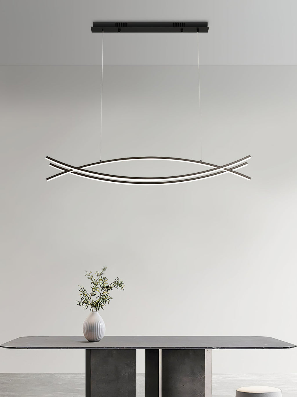 Osternara Acrylic Chandelier-Moonnatur