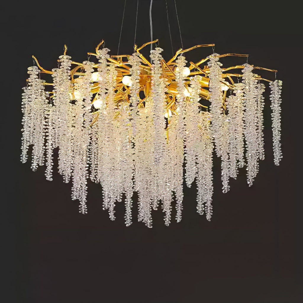 Briselle Glass Chandelier-Moonnatur