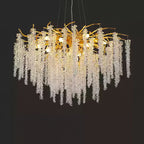 Briselle Glass Chandelier-Moonnatur