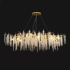 Briselle Glass Chandelier-Moonnatur