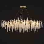 Briselle Glass Chandelier-Moonnatur